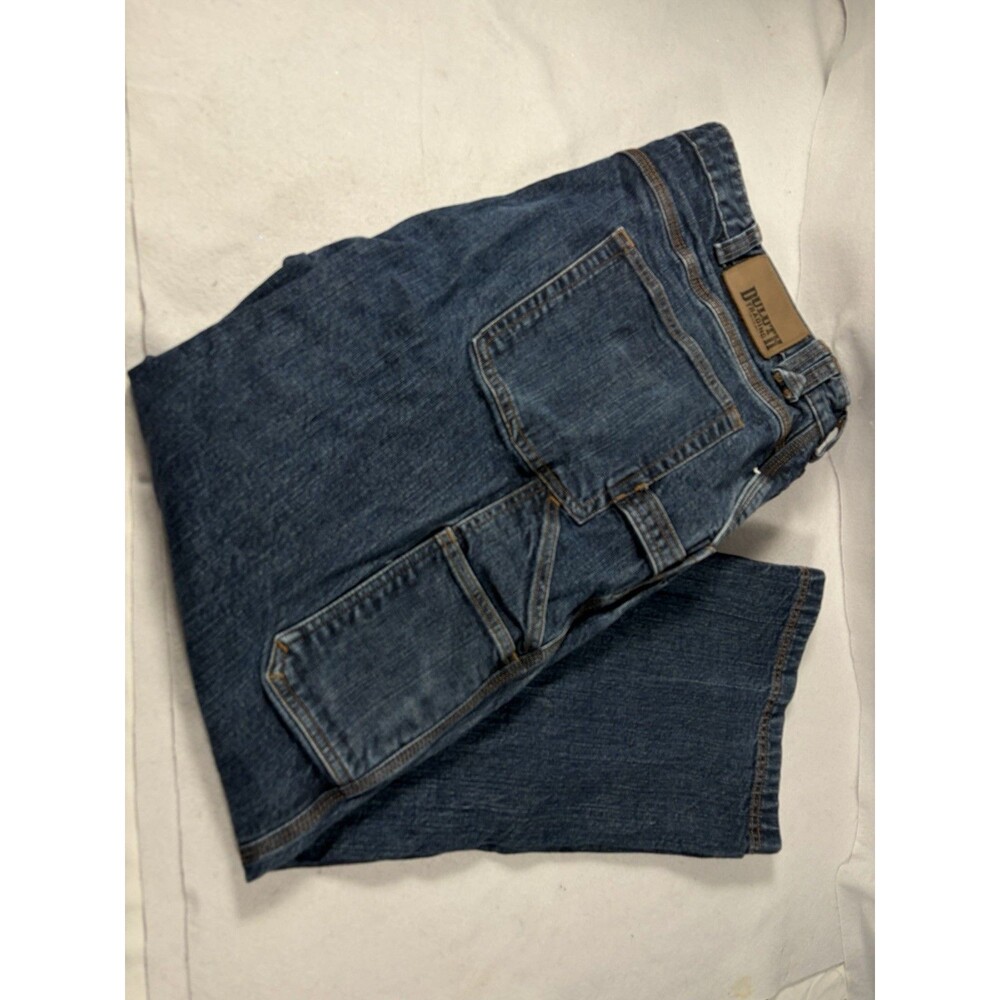 Duluth Flex Ballroom Carpenter Jeans Mens 44x30 Blue Relaxed Fit Workwear